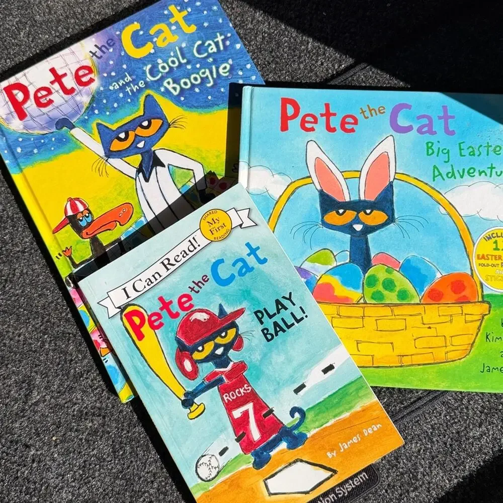 3/$25 🪩 Pete the Cat Story Book Bundle | Toddler + Child Books